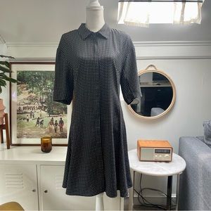 MM LaFleur Dot Pattern Dress